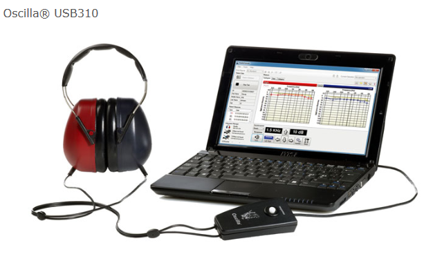 Audiometr przesiewowy Oscilla USB 310
